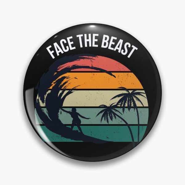 Item preview, Face the Beast designed and sold by CapriCreatives.
