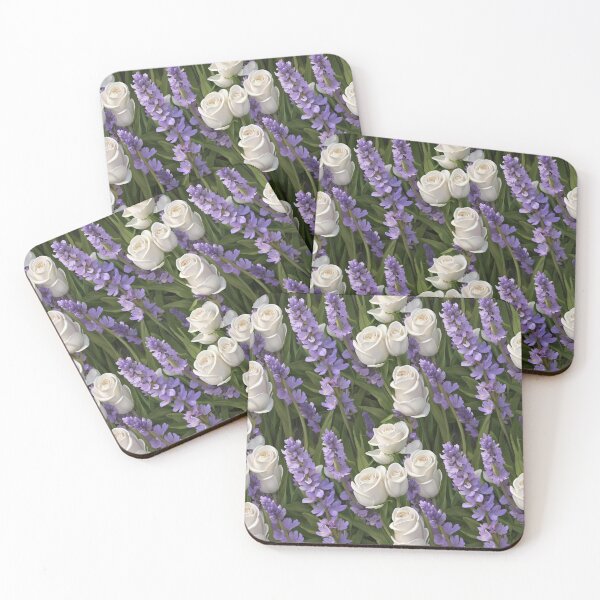 Item preview, Spring Floral Lavender & Roses designed and sold by PeachesMommy.