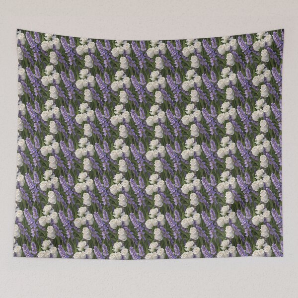 Item preview, Spring Floral Lavender & Roses designed and sold by PeachesMommy.