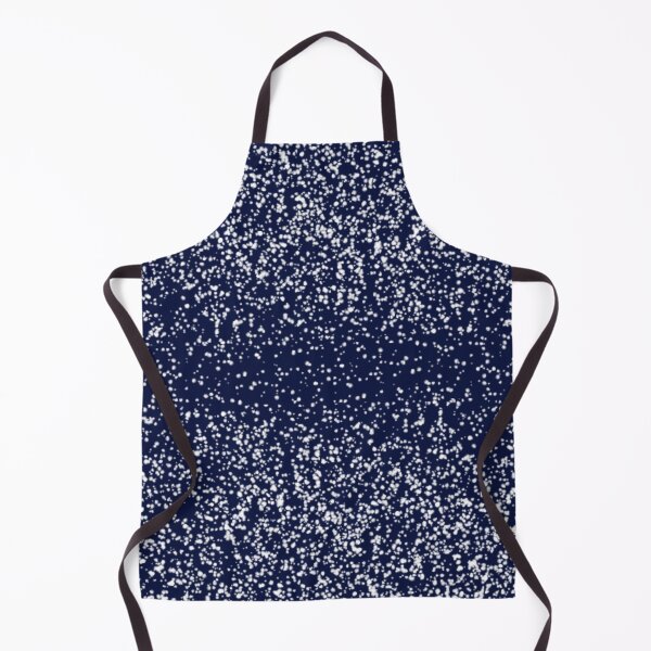 Item preview, White Glitter Sparkles on Midnight Blue designed and sold by itsggdesigns.