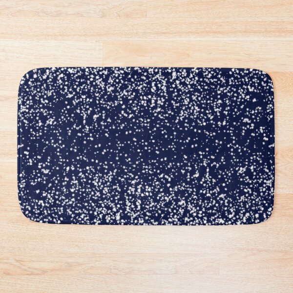 Item preview, White Glitter Sparkles on Midnight Blue designed and sold by itsggdesigns.