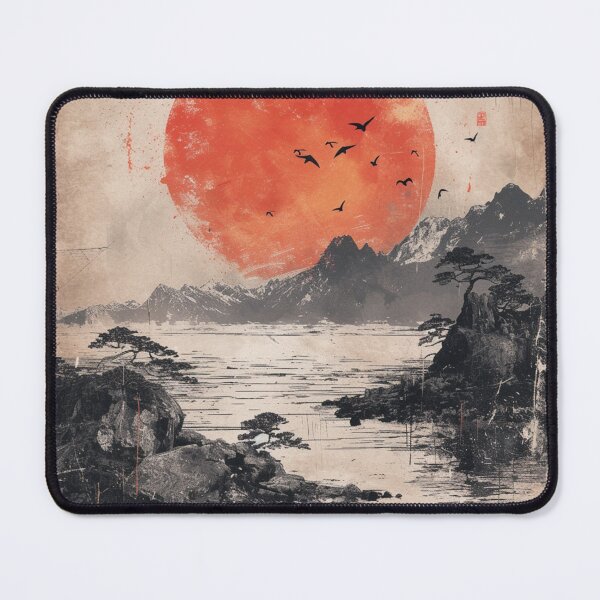 Item preview, Serene Lake : Reflection of Japanese Tranquility designed and sold by FujiFusion.