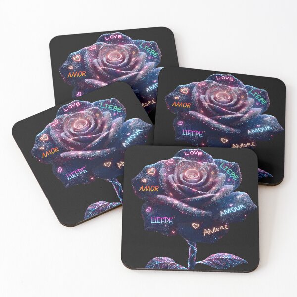 Item preview, Universal Love: A Valentine's Rose designed and sold by AI-Only Creations.