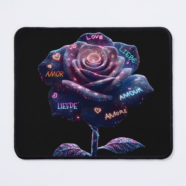 Item preview, Universal Love: A Valentine's Rose designed and sold by AI-Only Creations.