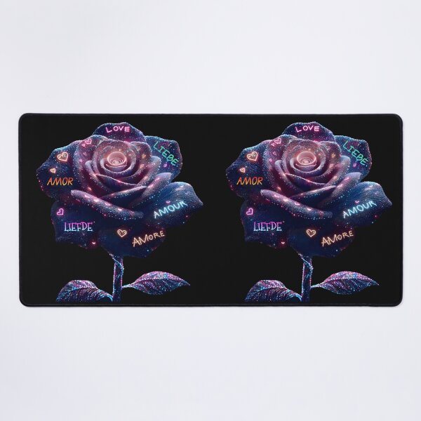 Item preview, Universal Love: A Valentine's Rose designed and sold by AI-Only Creations.
