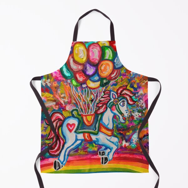 Item preview, Flying Rainbow Balloon Horse Dream designed and sold by Deborah Camp.