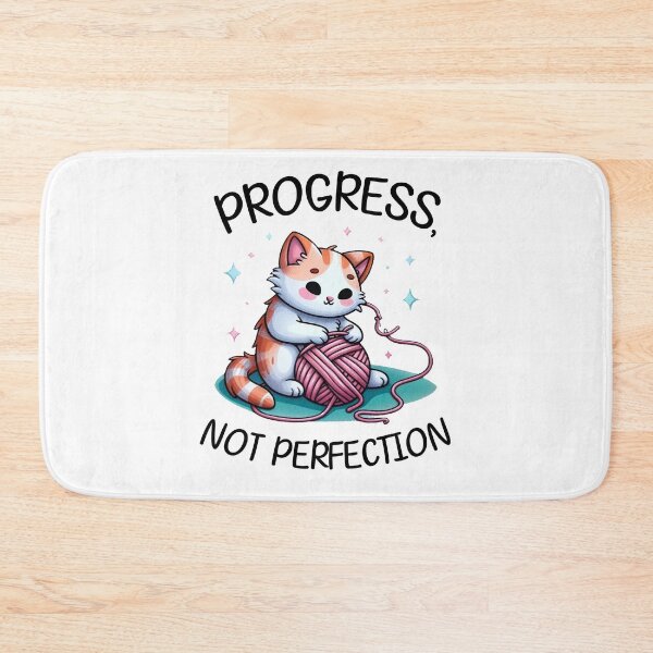 Item preview, Progress, Not Perfection designed and sold by PictoParade.
