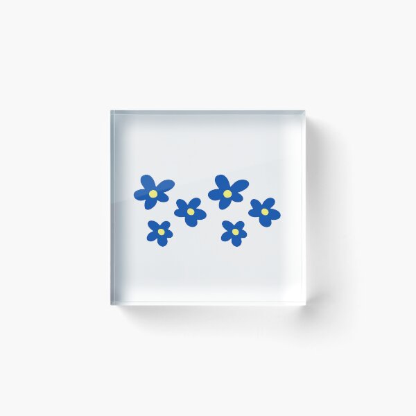 Item preview, Little Blue Flowers, flower doodle,i love flowers,flowers blooming designed and sold by Oeenlacha.