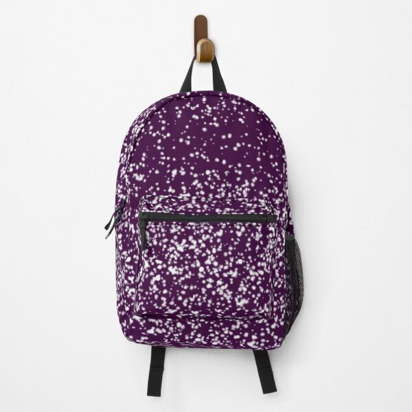 Item preview, Copy of White Glitter Sparkles on Purple designed and sold by itsggdesigns.
