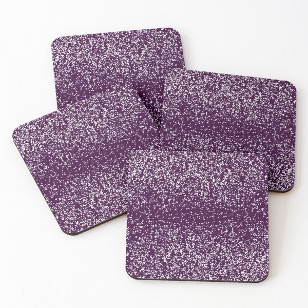 Item preview, Copy of White Glitter Sparkles on Purple designed and sold by itsggdesigns.