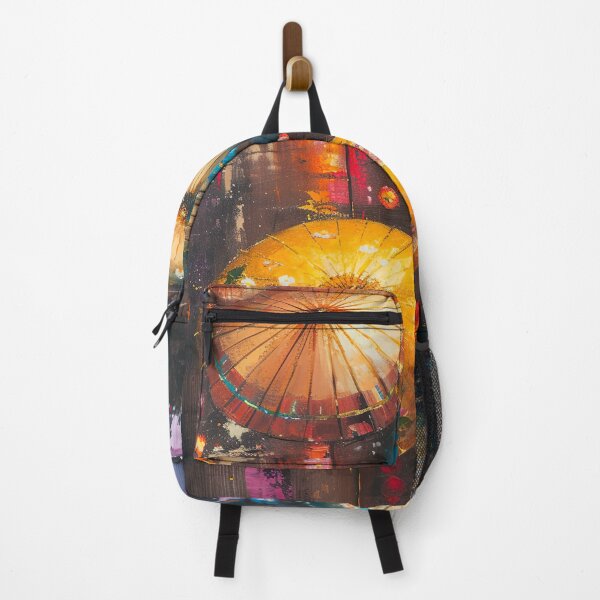 Item preview, abstract art of colorful umbrellas designed and sold by UmagineArts.