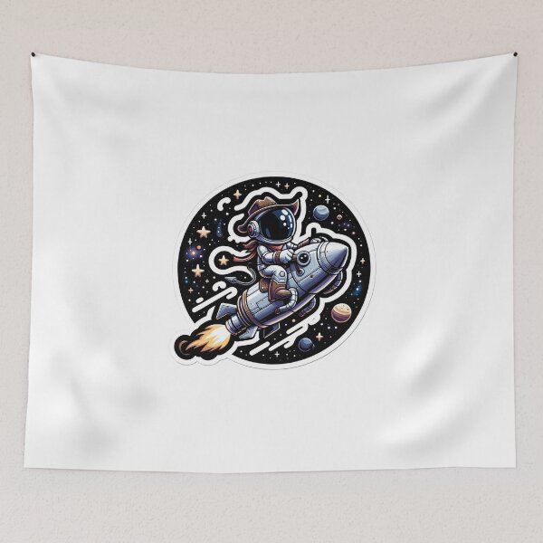 Item preview, Cowboy Astronaut designed and sold by PictoParade.