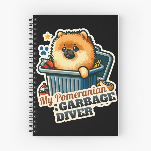 Item preview, Pomeranian Dumpster diver designed and sold by ThisDress.