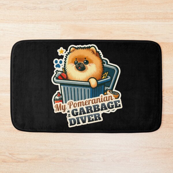 Item preview, Pomeranian Dumpster diver designed and sold by ThisDress.