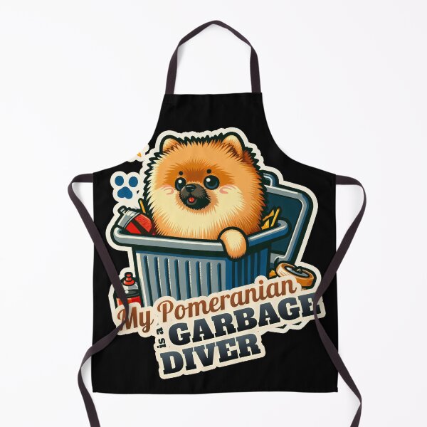 Item preview, Pomeranian Dumpster diver designed and sold by ThisDress.