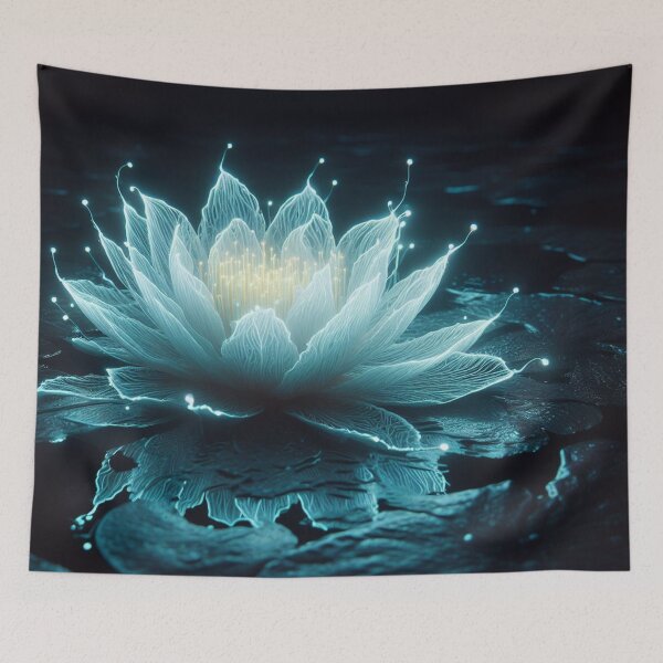 Item preview, Glowing lily white - 4 -  designed and sold by Rockwoman.