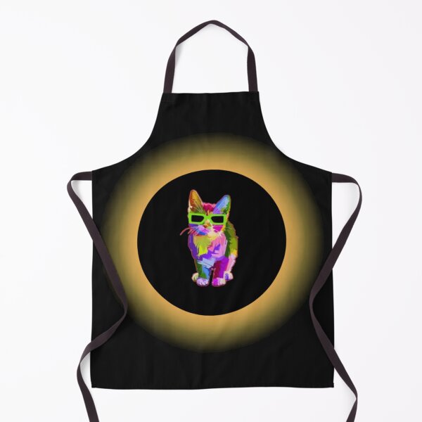Item preview, Solar Eclipse 2024 Cat Wearing Solar Eclipse Glasses designed and sold by Baldazar.