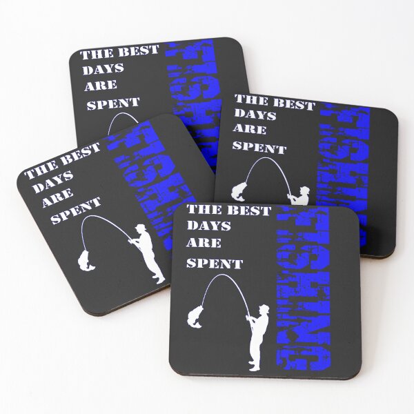 Item preview, The Best Days Are Spent Fishing designed and sold by ADAM-YOUB.