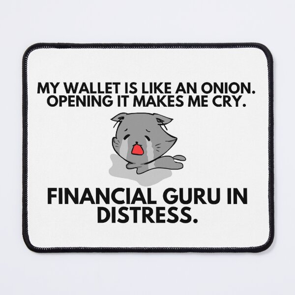 Item preview, Crying Finances Cat designed and sold by A D Thomas.