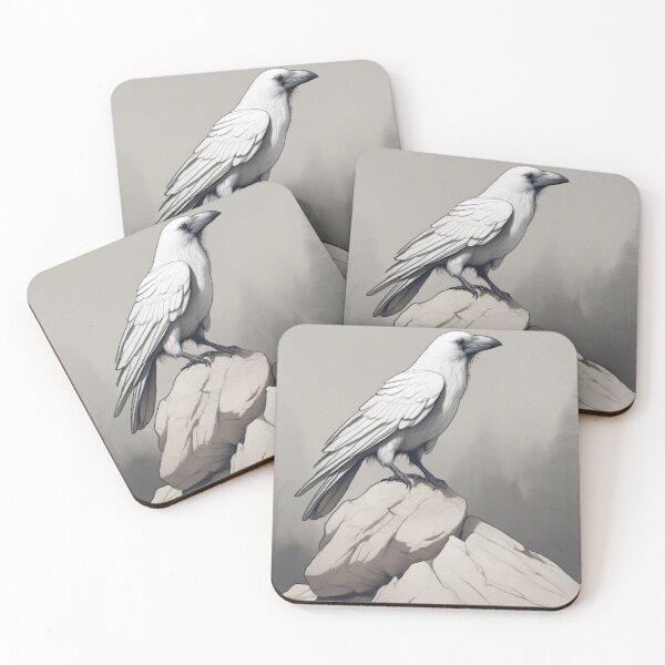 Item preview, The Great White Raven designed and sold by WhiteCrow68.
