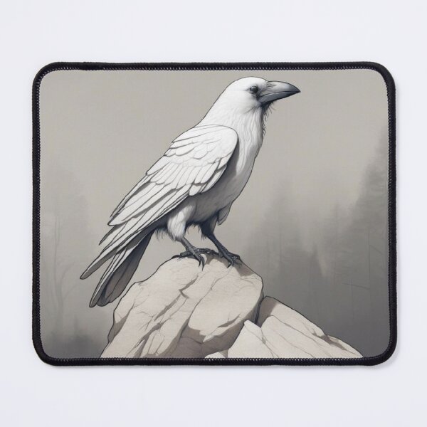 Item preview, The Great White Raven designed and sold by WhiteCrow68.