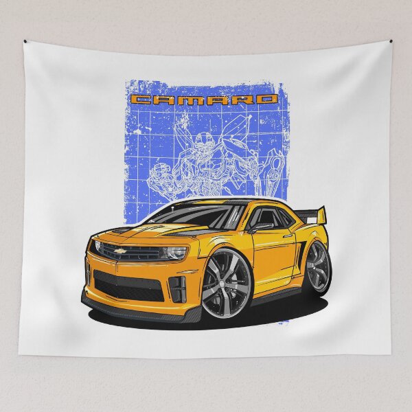 Item preview, CAMARO *Car Design vector illustrated CARtoon CARicature Comic Style* designed and sold by itsTheBugz.