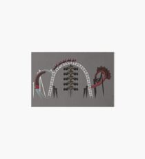 Thorpe Coaster Combo - 4 Coaster Design Art Board Print