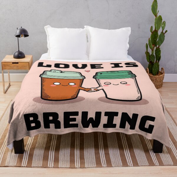Item preview, "Love is Brewing" this Valentine's Day designed and sold by Firas Aljazzar.