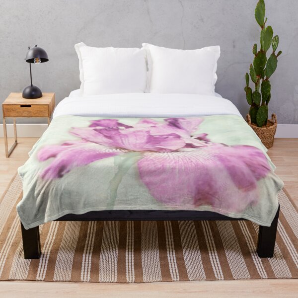 Item preview, Pink Iris Flower in Watercolor  designed and sold by Pretty-Bird.