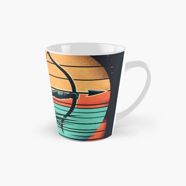 Item preview, Arjuna Shooting Arrow Vintage Sunset Empowering Yoga Meditation designed and sold by DEEZAYN.