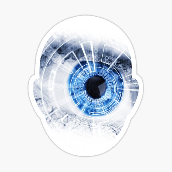 I see you, eye in head Sticker