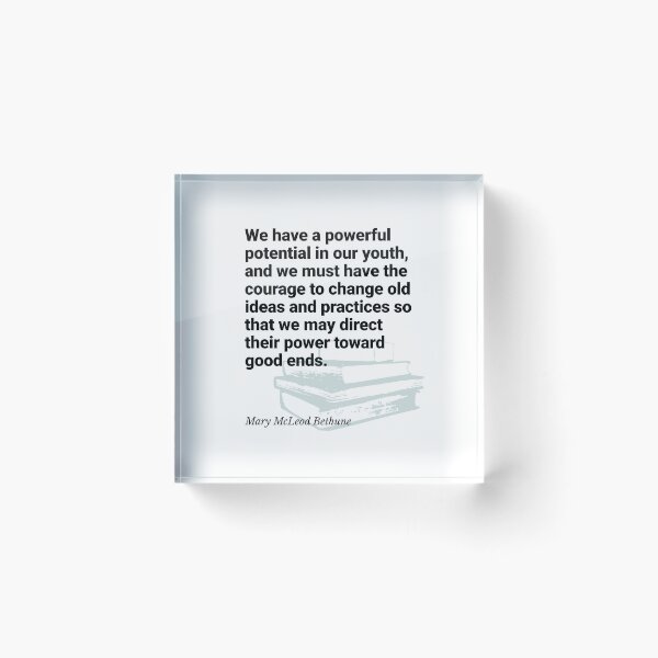 Item preview, Mary McLeod Bethune designed and sold by HumanQuoteLand.