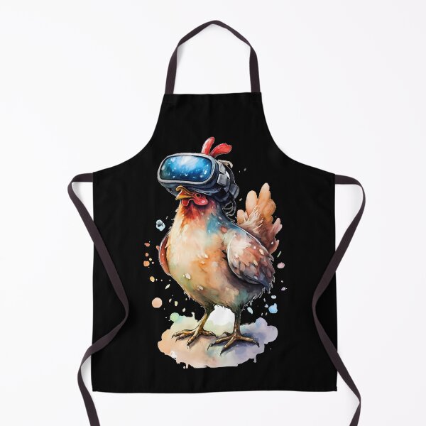 Item preview, Chicken in VR goggles designed and sold by m-y-A-I-A-R-T-.