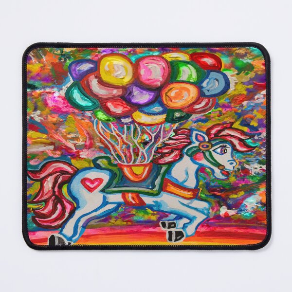 Item preview, Flying Rainbow Balloon Horse Dream designed and sold by Deborah Camp.