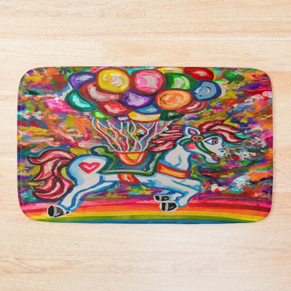 Item preview, Flying Rainbow Balloon Horse Dream  designed and sold by Deborah Camp.
