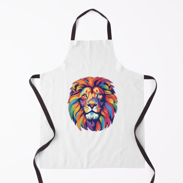 Item preview, Lion Head with vibrant colours designed and sold by WHDProduction45.
