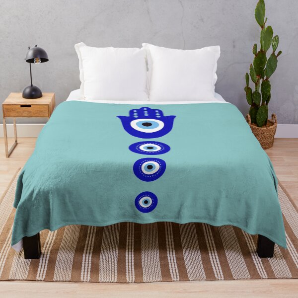 Item preview, The Evil Eye, symbol of protection, blue designed and sold by AlfabetDesign.