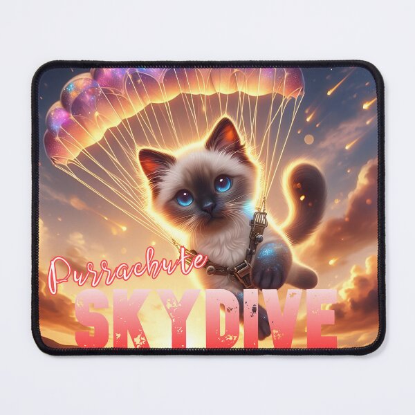 Item preview, Purrachute Skydive  designed and sold by ki-mer-a.