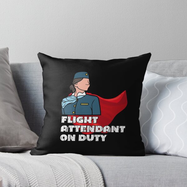 Artikelvorschau, Flugbegleiter im Dienst entworfen und verkauft von PurrfectJourney.