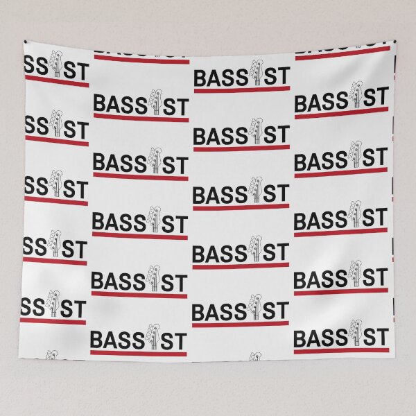 Item preview,  The Bassist white, electric bass, bass player designed and sold by Yes-Monkey.