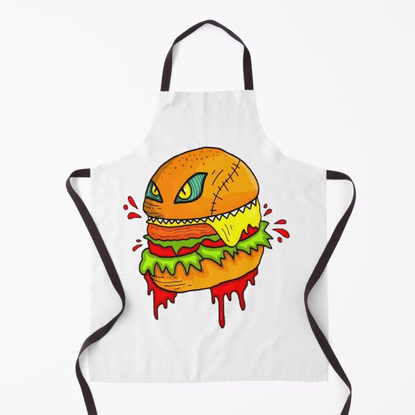 Item preview, Burger  monster designed and sold by Aiyinyangart.