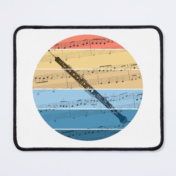 Item preview, Oboe Music Notation Oboist Woodwind Musician designed and sold by doodlerob.