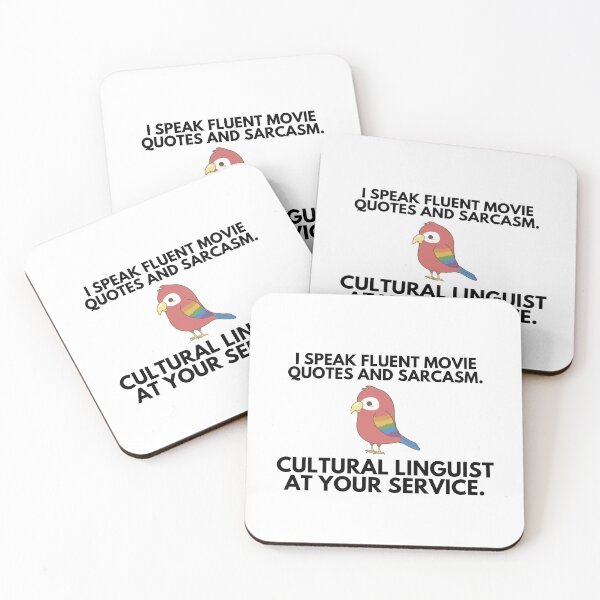 Item preview, Sarcastic Parrot Linguist designed and sold by A D Thomas.