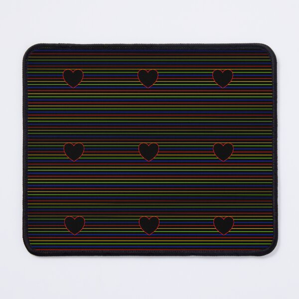 Item preview, Pattern - Rainbow Beam Lines with Heart designed and sold by ZepoPublishing.