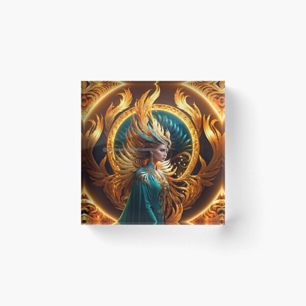 Item preview, A Fire Mage designed and sold by NerdscapeDC.