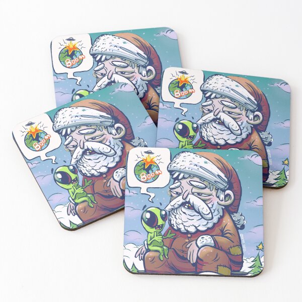 Item preview, Santa Claus with Alien  designed and sold by Ilya  Kapman.