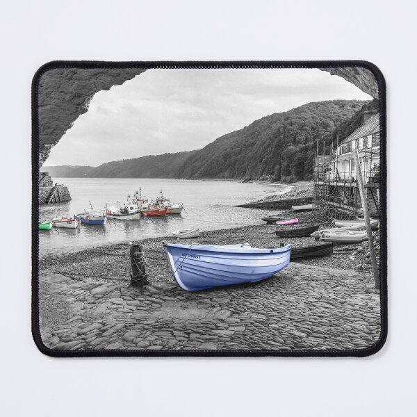 Item preview, Clovelly Fishing Boats, Devon, England, Selective Colour designed and sold by Paul Thompson Photography.