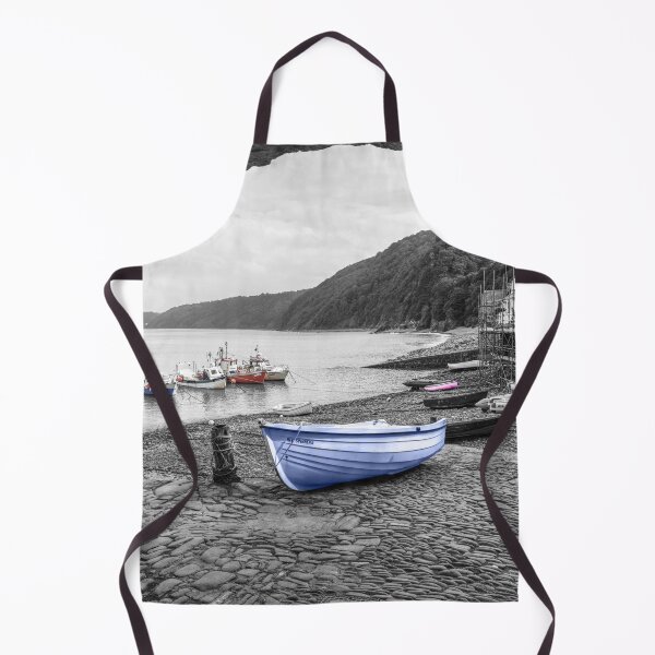 Item preview, Clovelly Fishing Boats, Devon, England, Selective Colour designed and sold by Paul Thompson Photography.