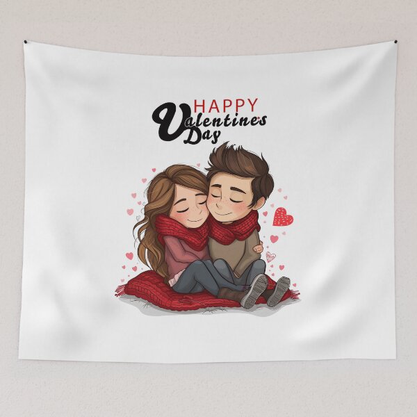 Item preview, Happy Valentine's Day designed and sold by 5minArtStudio.