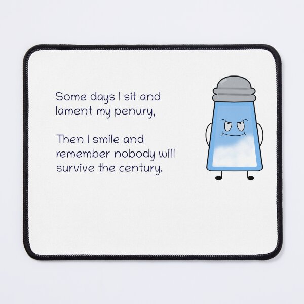 Item preview, Funny Poem Salty Couplet “Lament” designed and sold by saltycouplets.
